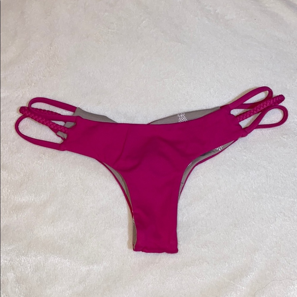Midori Pink Pitaya Emmie Bikini Bottoms S